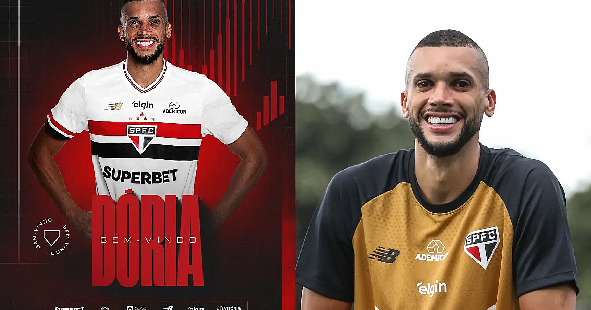 São Paulo acerta retorno do zagueiro Dória para reforçar defesa em 2026