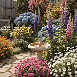 Essas flores destacam suas cores no calor e florescem rápido se plantadas agora