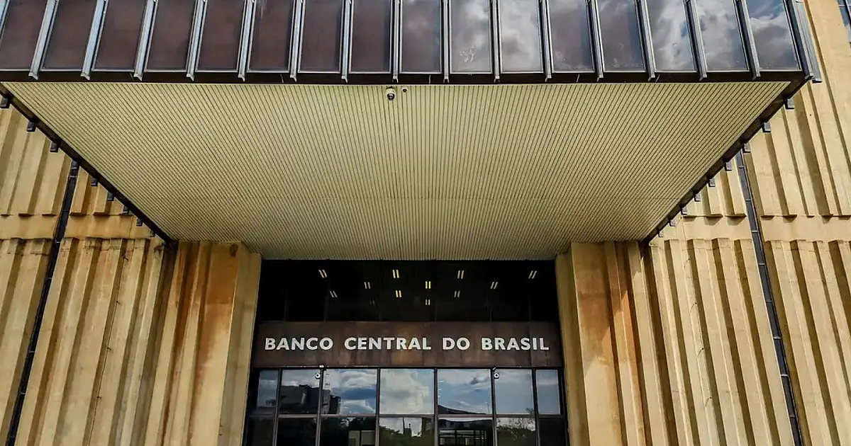 Fachada do Banco Central do Brasil, em Brasília.