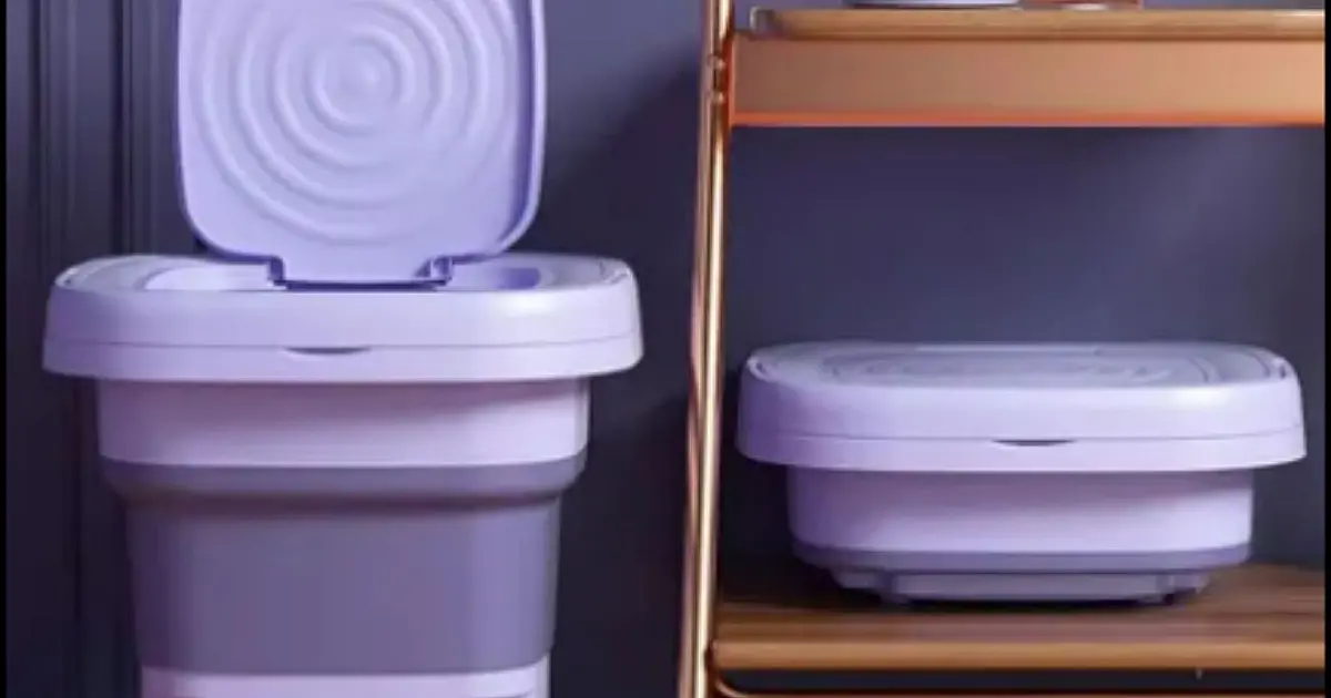 Sem espaço? Novo modelo de máquina de lavar salva quem mora em apartamento