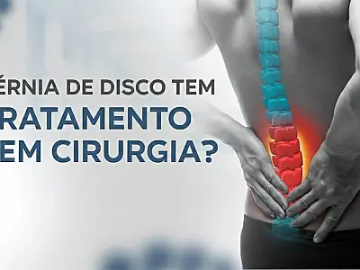 Descubra como acabar com a dor da  hérnia de disco sem cirurgia.