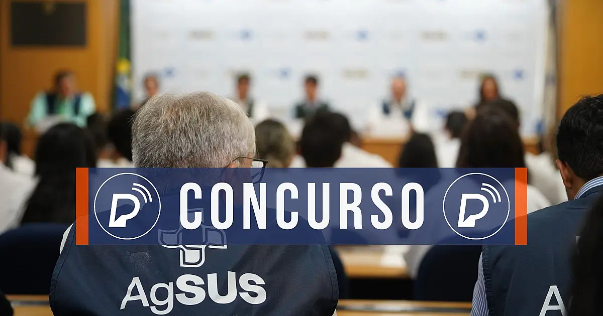 AgSUS reabre inscrições de processo seletivo com salários de até R$ 12,4 mil