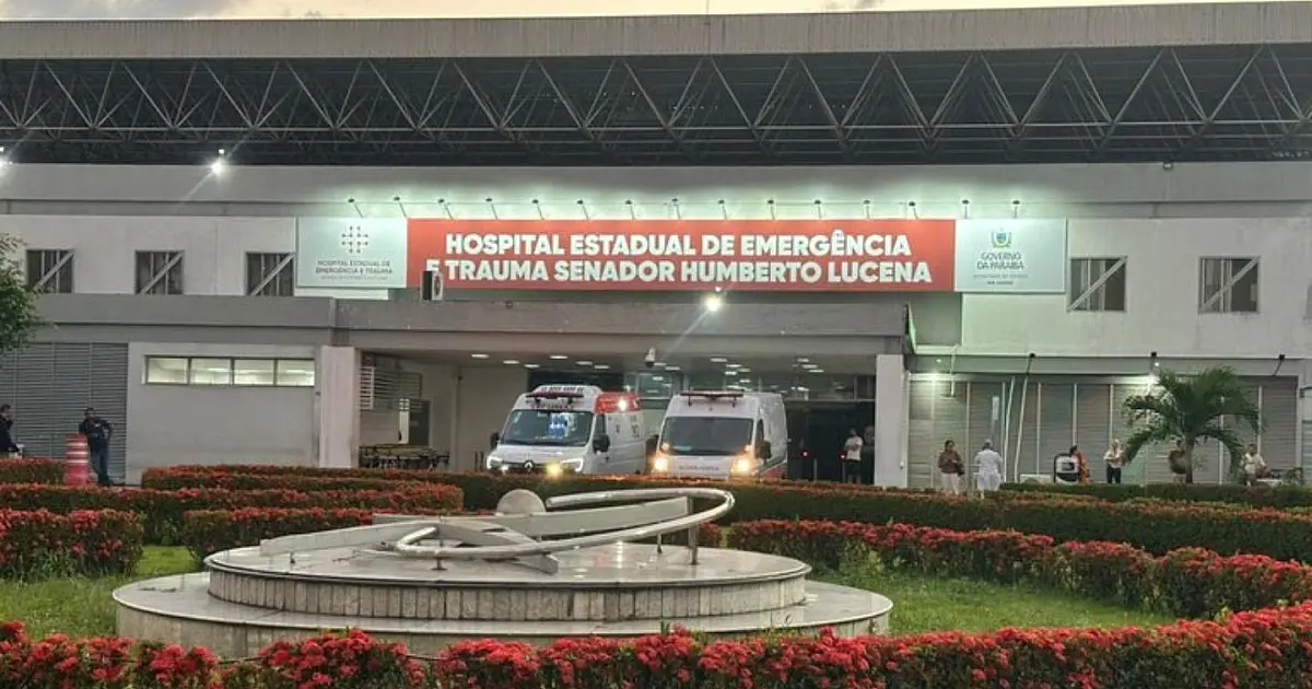 Fachada do Hospital de Emergência e Trauma de João Pessoa.