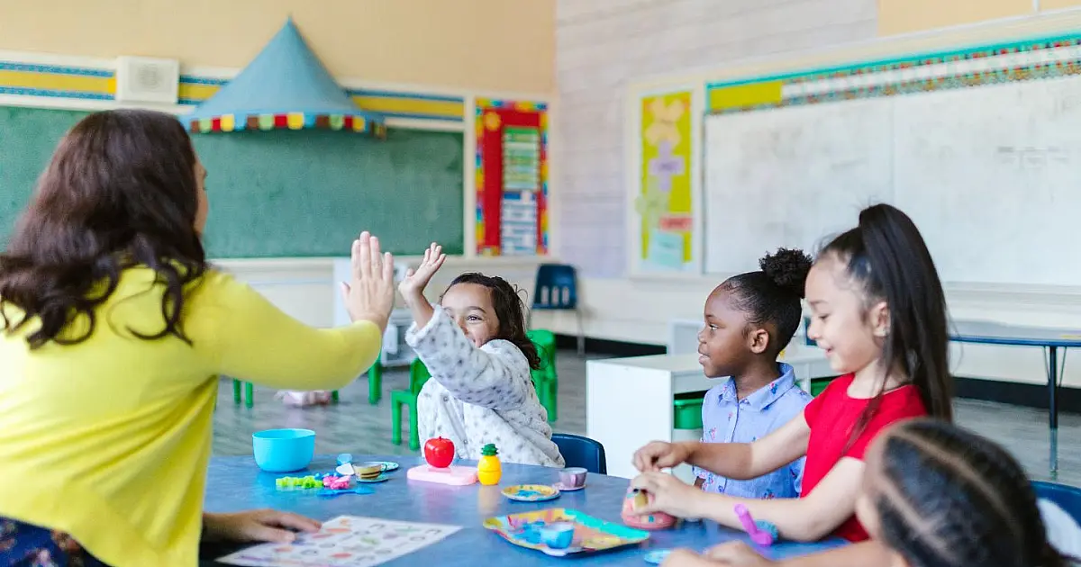 Professor em sala de aula