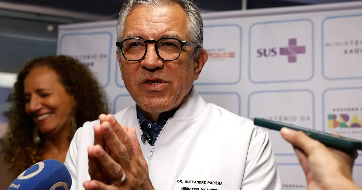 Ministro da Saúde, Alexandre Padilha.