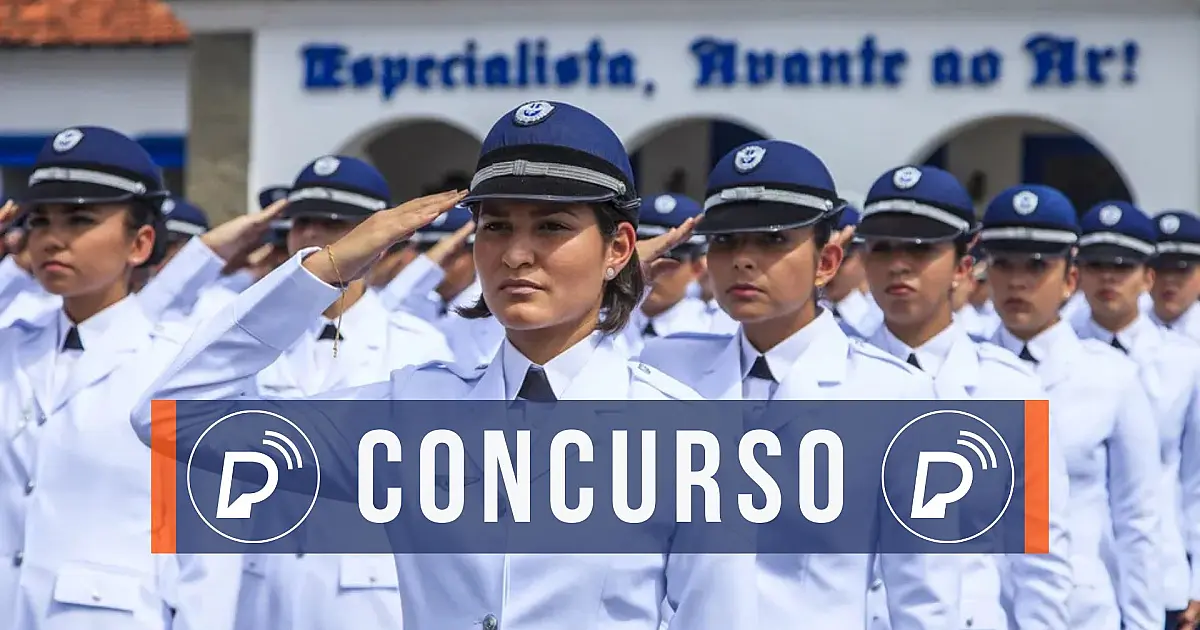 Aeronáutica abre concurso com mais de 180 vagas e salário inicial de R$ 5 mil