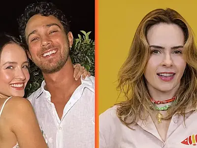 Larissa Manoela, André Luiz Frambach e