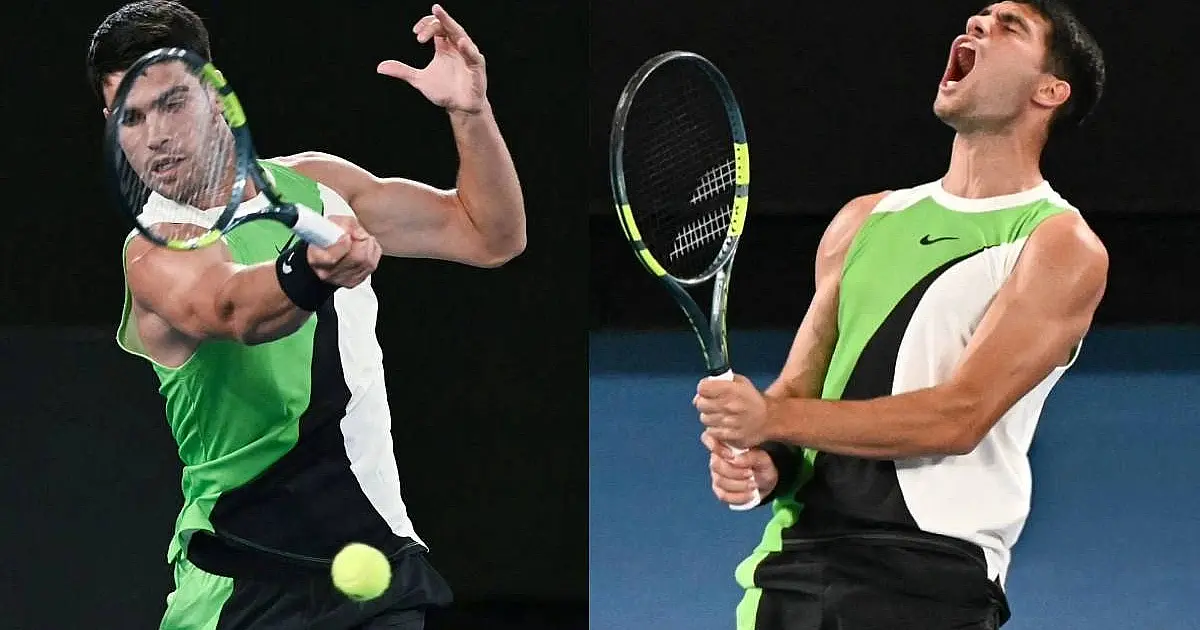 Alcaraz recarregado inicia busca pelo Career Slam no Australian Open