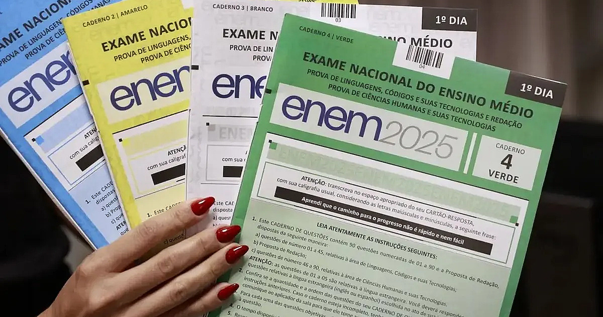 Enem 2025: Notas individuais saem nesta sexta, 16 de janeiro
