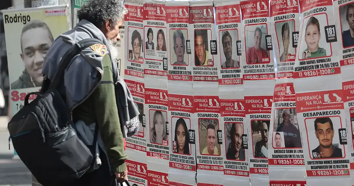 Recorde de desaparecimentos no Brasil em 2025: 84,7 mil casos com média de 232 por dia reacende debate sobre Política Nacional de Busca