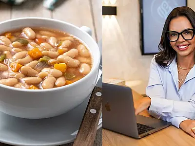 Fernanda Coimbra, especialista em nutrição, revela que ferver feijão todos os dias favorece proliferação de bactérias e toxinas.