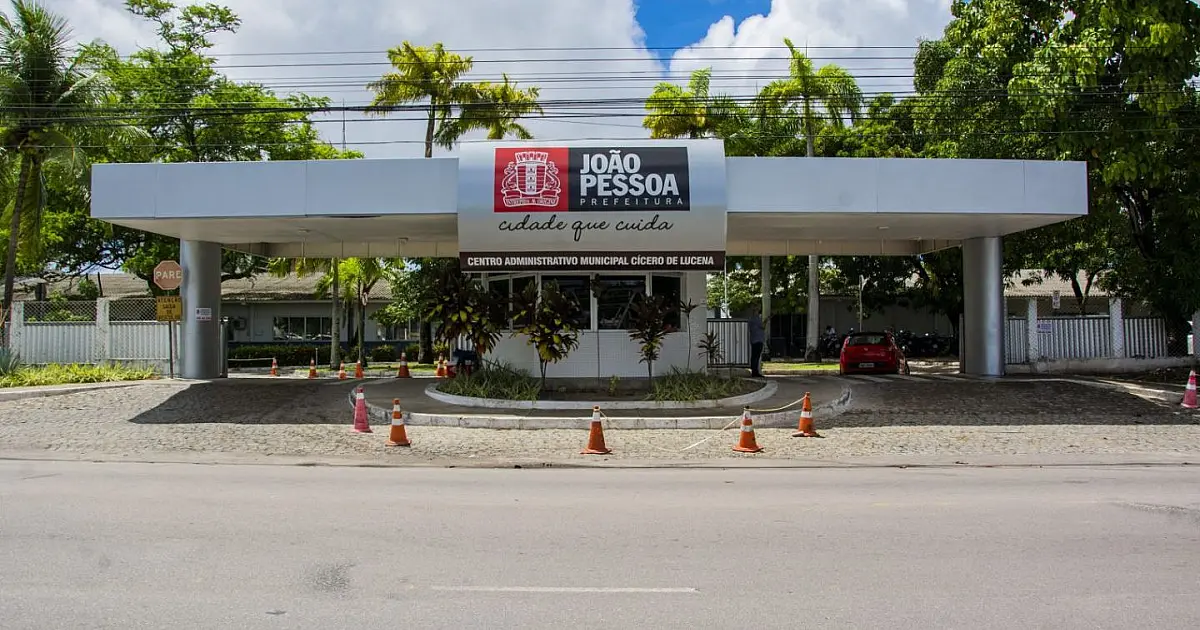 Fachada da Prefeitura de João Pessoa, responsável por anunciar desconto no ITBI.