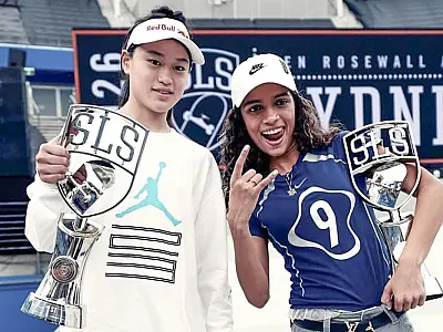 Rayssa Leal vence a etapa de Sydney da Street League Skateboarding 2026.