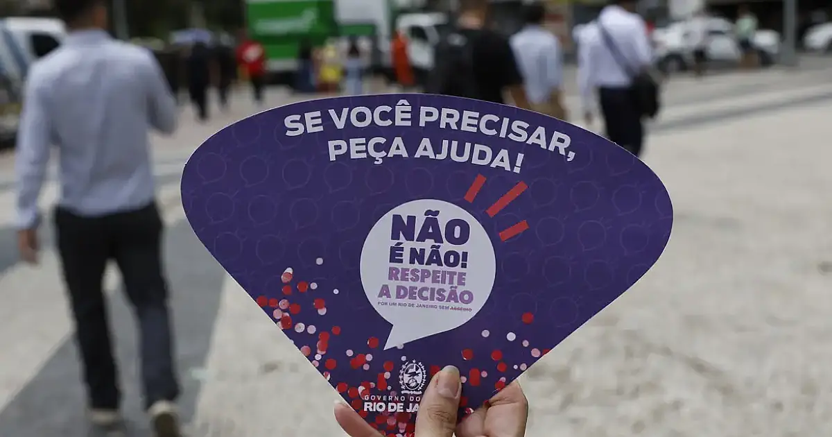 Campanha Não é Não reforça combate ao assédio sexual no Carnaval 2026 em várias cidades brasileiras