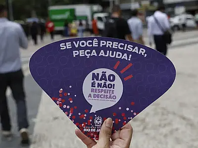 Campanha Não é Não ganha força no Carnaval 2026 contra assédio sexual.