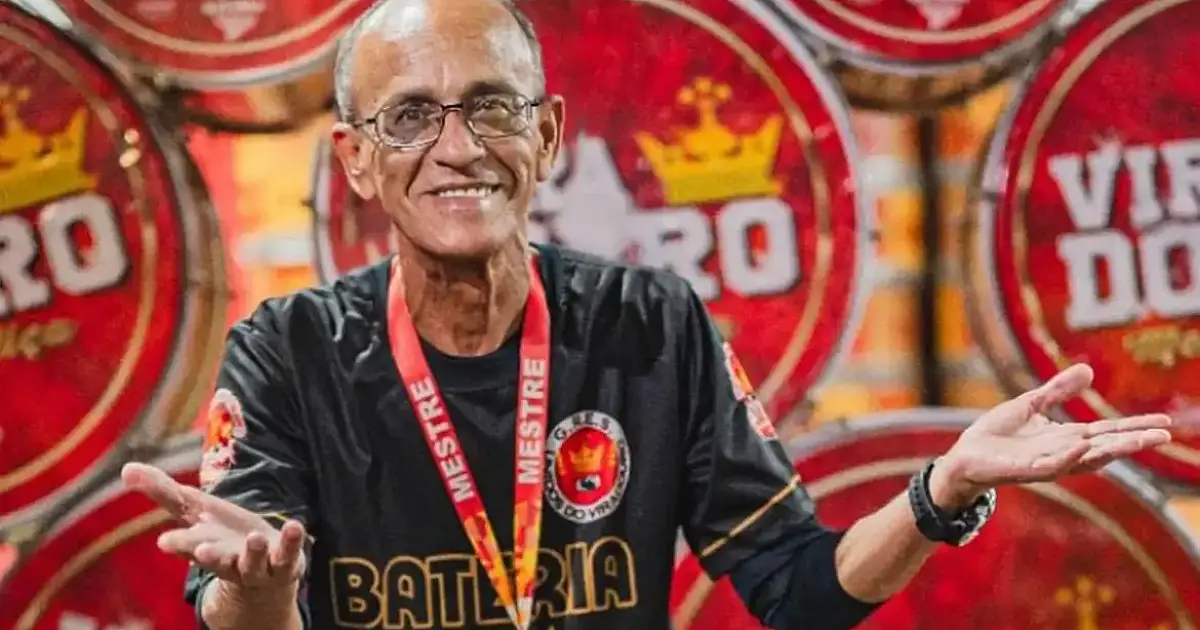 Unidos do Viradouro prepara homenagem a Mestre Ciça no Carnaval 2026 com enredo 'Pra Cima, Ciça!'