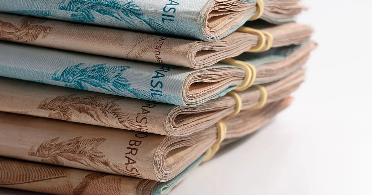 Cédulas de dinheiro.