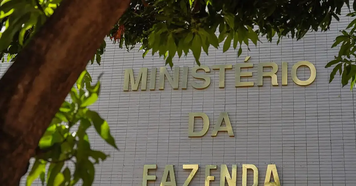 Fachada do prédio do Ministério da Fazenda em Brasília.