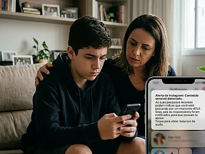 O Instagram criará alertas para responsáveis quando houver buscas repetidas por suicídio.