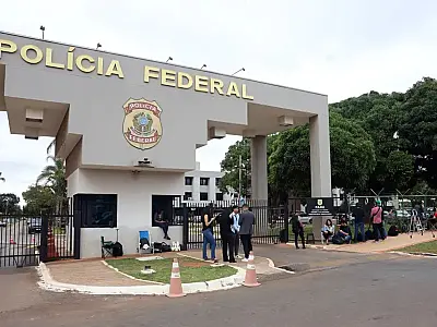 Sede da Polícia Federal em Brasília, para onde o banqueiro Daniel Vorcaro foi transferido.