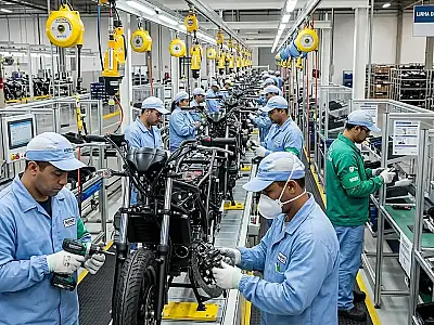 Produção de motos avança 1,7% no primeiro bimestre de 2026, alcança melhor resultado em 15 anos e mantém setor aquecido.