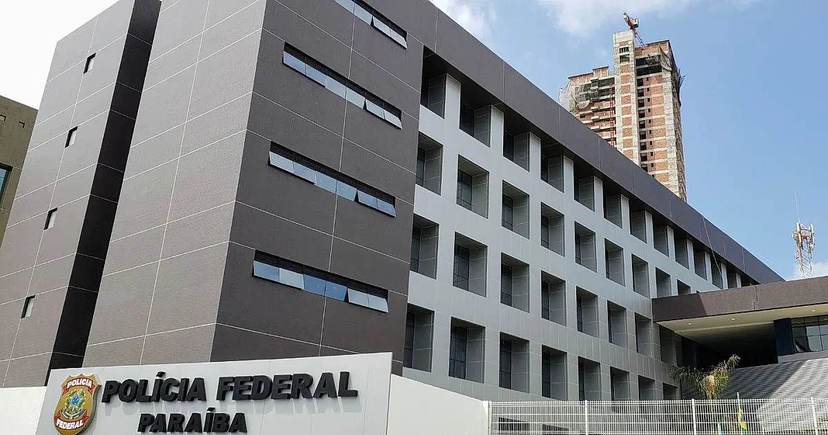 Prédio da Polícia Federal em João Pessoa na Paraíba