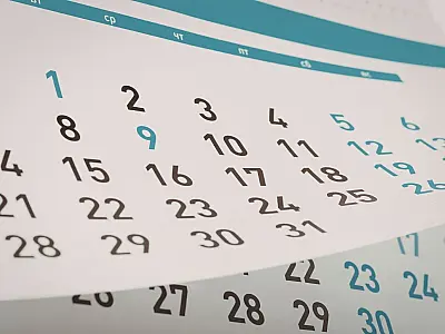 Calendário de 2026 destaca as datas da Semana Santa e outros feriados nacionais.