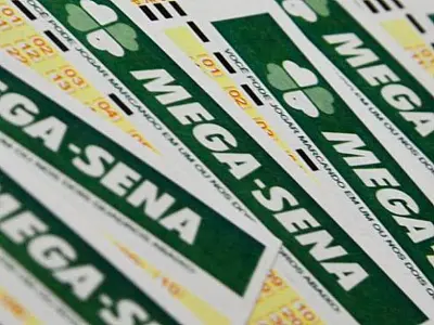 Cartão de aposta utilizado nos concursos da Mega Sena.