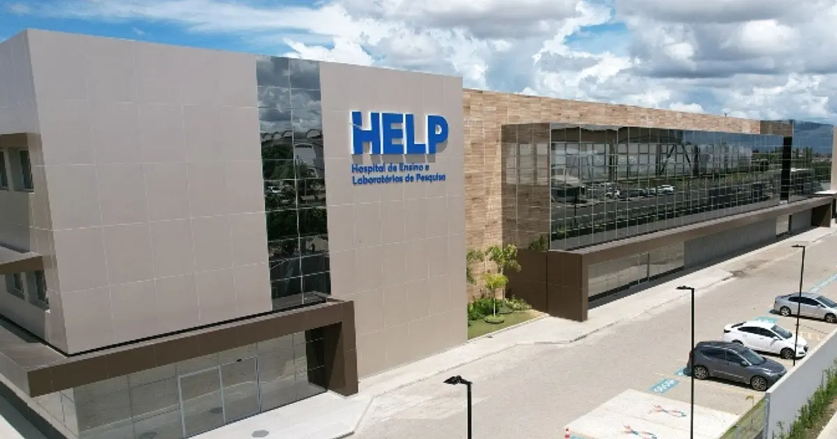 Fachada do Hospital Help em Campina Grande, na Paraíba