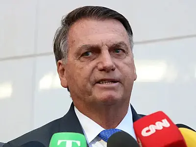Jair Bolsonaro durante agenda pública em imagem de arquivo.