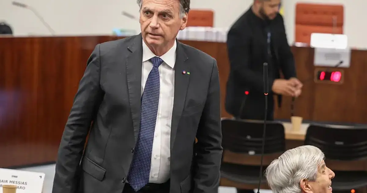 Jair Bolsonaro durante evento oficial em Brasília