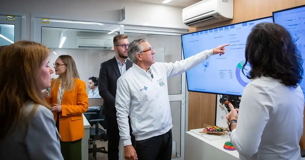 Ministro Alexandre Padilha durante anúncio de serviço de saúde mental do SUS