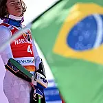 Lucas Pinheiro Braathen vence etapa da Copa do Mundo de esqui na Eslovênia