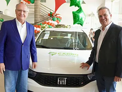 Alckmin destacou crescimento nas vendas de carros populares após incentivo fiscal.