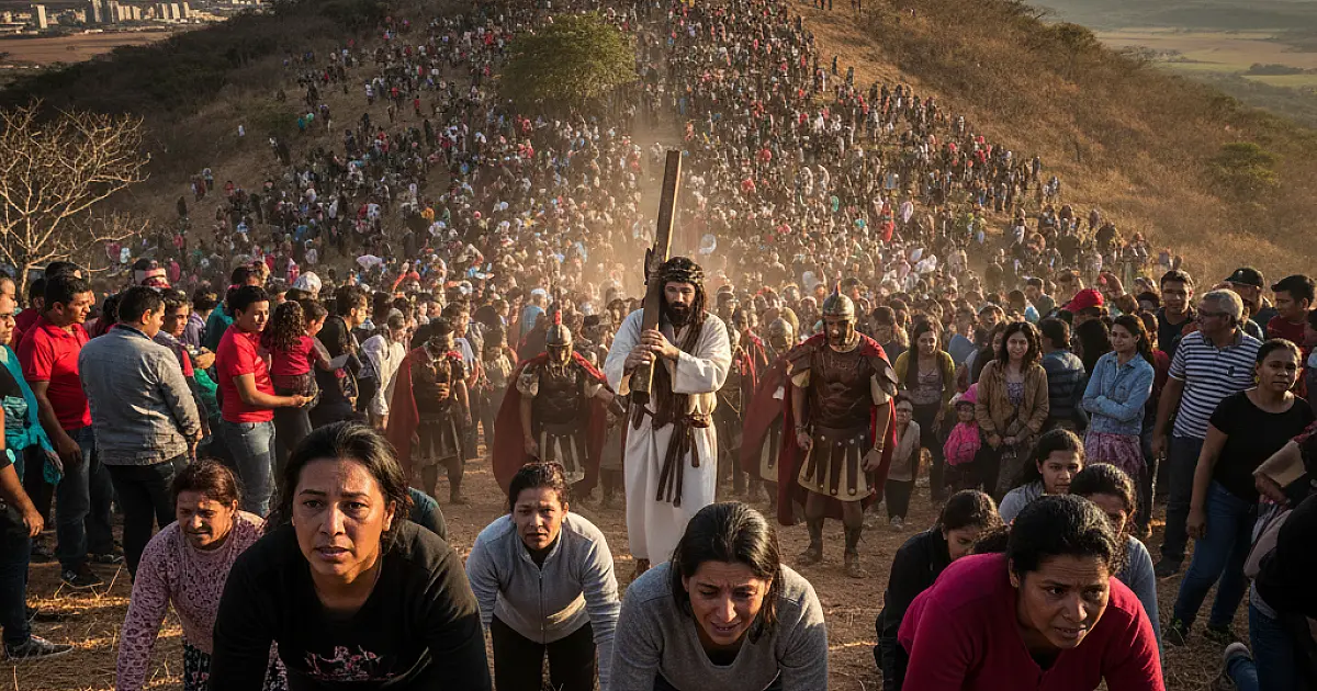 Fé e Tradição: Via Sacra do Morro da Capelinha Completa 53 Anos no DF