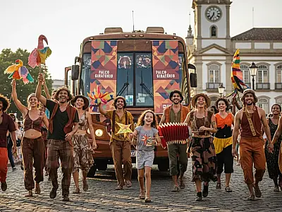 O espetáculo 'Para Mariela', do Grupo Sobrevento, é um dos destaques da programação nacional do Palco Giratório 2026.