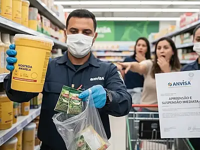 Anvisa ordena apreensão imediata de temperos por riscos graves à saúde.