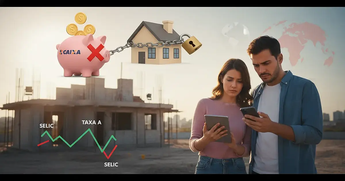 Juros da casa própria: por que a queda da Selic ainda não chegou ao financiamento da Caixa