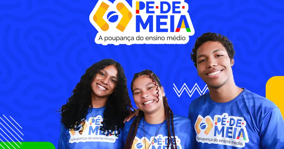 Estudantes do ensino médio podem consultar inclusão no programa Pé de Meia 2026.