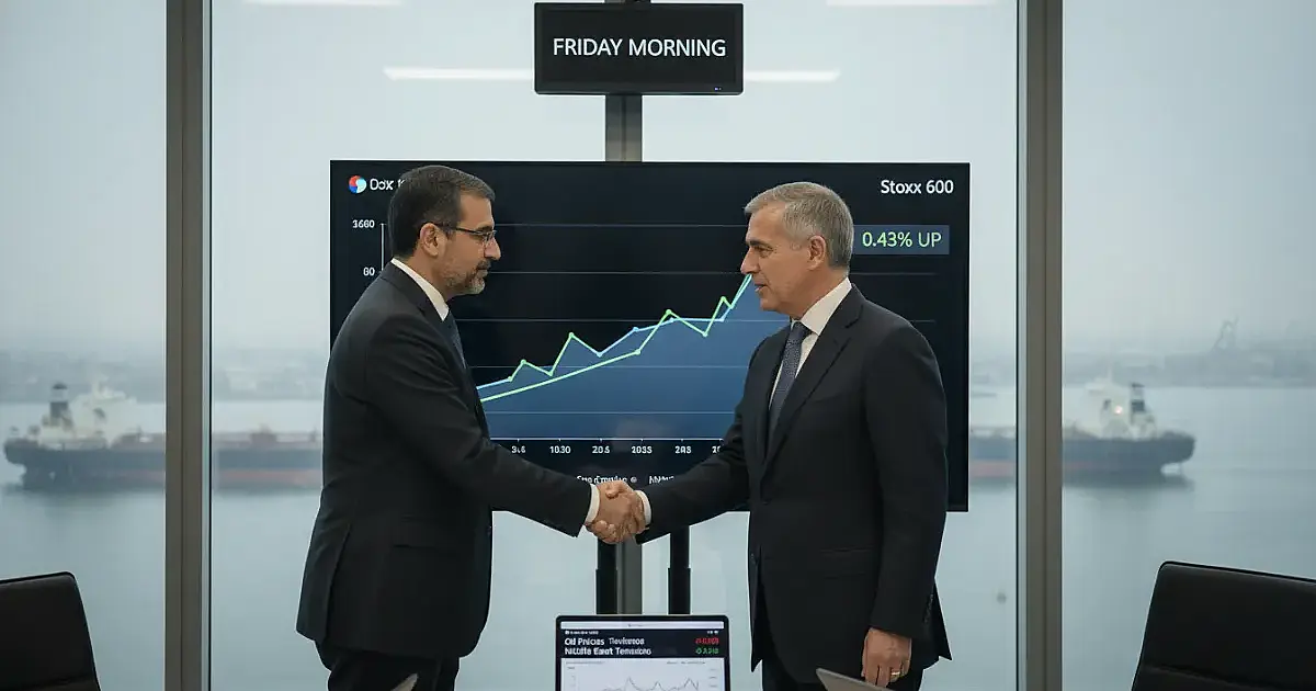 Bolsas europeias operam em alta cautelosa à espera de cúpula entre EUA e Irã