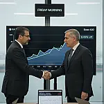 Bolsas europeias operam em alta cautelosa à espera de cúpula entre EUA e Irã