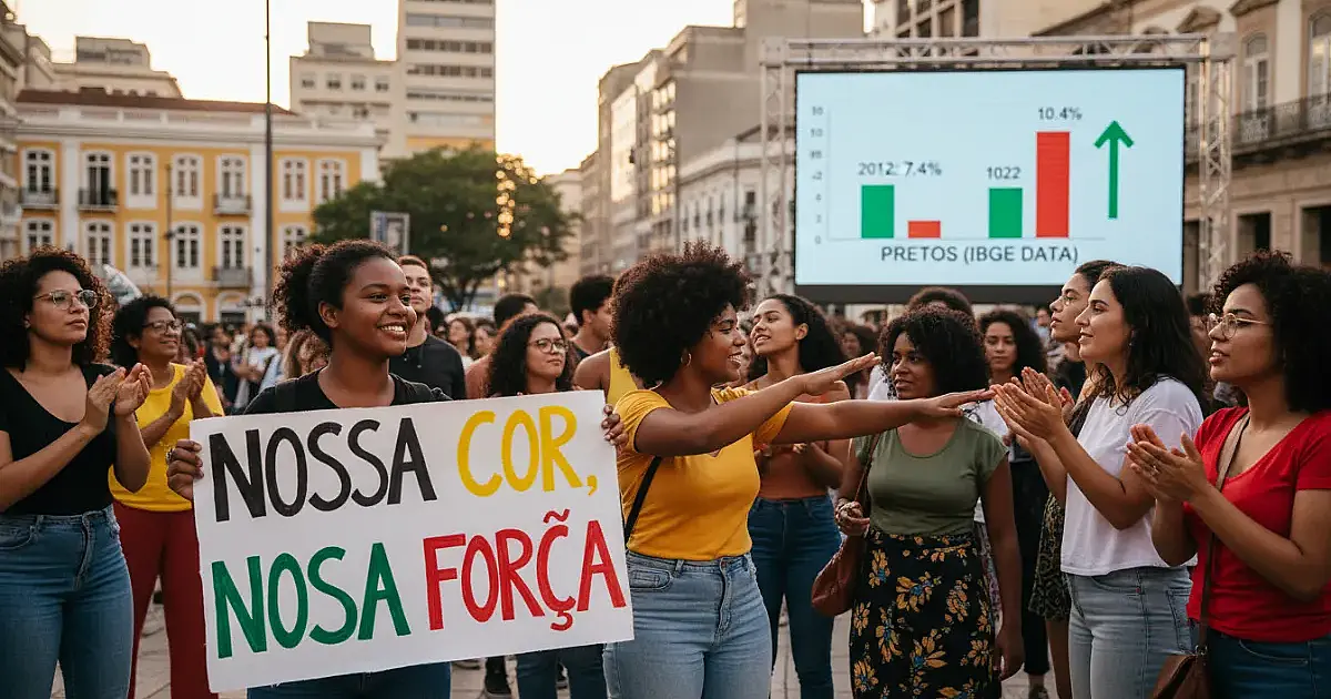 Brasil mais negro: IBGE revela salto histórico na autodeclaração de pessoas pretas