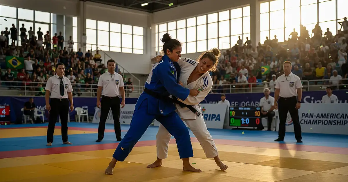Judô brasileiro domina abertura do Pan-Americano com seis medalhas no Panamá