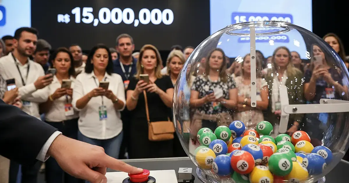 Mega-Sena sorteia prêmio de R$ 15 milhões nesta terça-feira