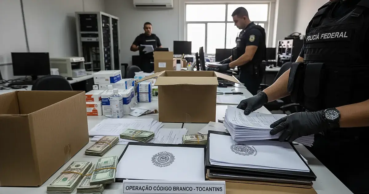 PF mira esquema de corrupção na saúde em cidades do Tocantins