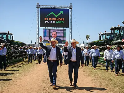 Movimentação política intensa marca a abertura da Agrishow em Ribeirão Preto com foco em 2026.
