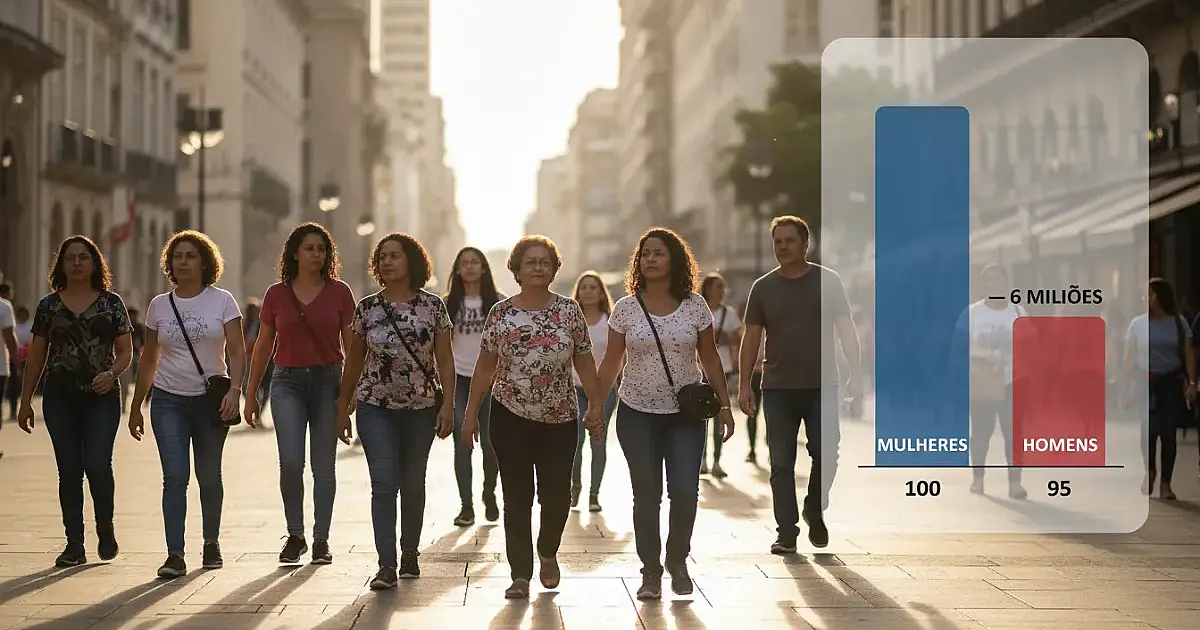 O Brasil está mais feminino: dados do IBGE confirmam falta de homens e apontam causas