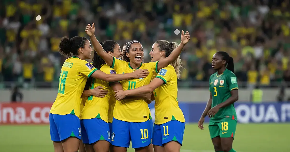 Brasil atropela a Zâmbia em Cuiabá e consolida nova fase da Seleção Feminina