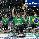Brasil domina Grã-Bretanha e conquista título mundial de rúgbi em cadeira de rodas na Austrália
