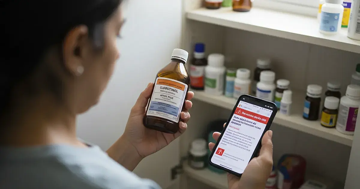 Anvisa proíbe xaropes com clobutinol: saiba o que fazer se você tem o remédio em casa